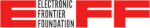 Logo for the Electronic Frontier Foundation